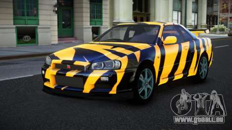 Nissan Skyline R34 Jashra S14 für GTA 4