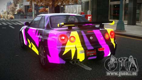 Nissan Skyline R34 Olasin S2 pour GTA 4