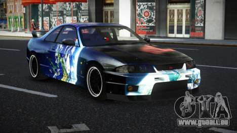 Nissan Skyline R33 Fersa S11 pour GTA 4
