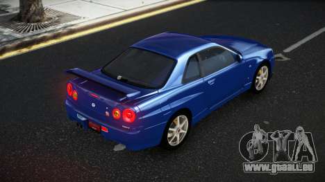 Nissan Skyline R34 Olasin für GTA 4
