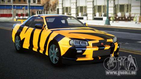Nissan Skyline R34 Jashra S14 für GTA 4
