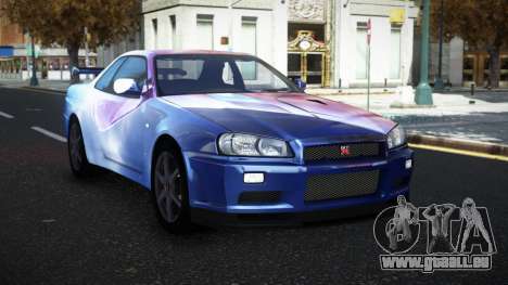 Nissan Skyline R34 Olasin S7 pour GTA 4