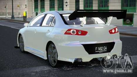 Mitsubishi Lancer Evolution X Wuxepamoz für GTA 4