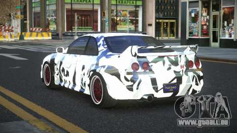 Nissan Skyline R33 Chriley S12 pour GTA 4