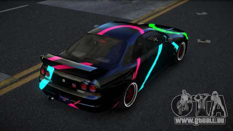 Nissan Skyline R33 Chriley S14 pour GTA 4
