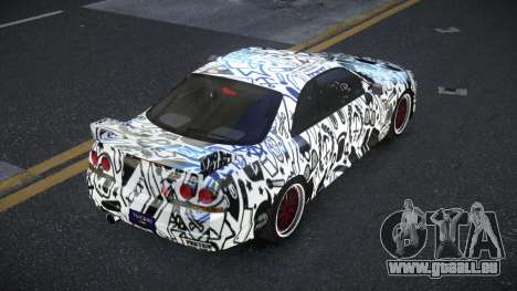 Nissan Skyline R33 Chriley S13 pour GTA 4