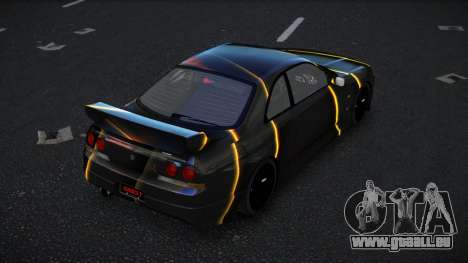 Nissan Skyline R33 GT-R Baslly S9 pour GTA 4