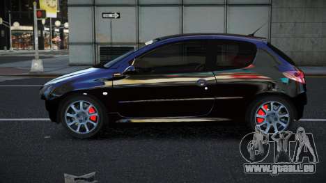 Peugeot 206 Jutufelu für GTA 4