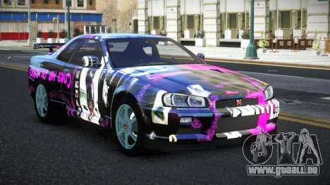 Nissan Skyline R34 Jashra S13 für GTA 4
