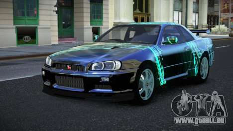 Nissan Skyline R34 Jashra S1 für GTA 4