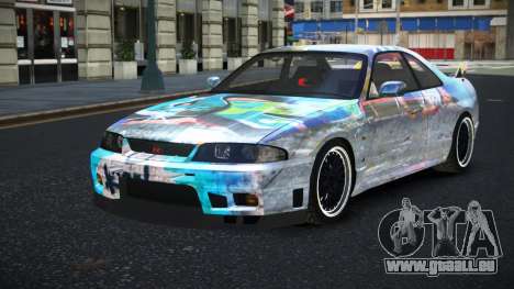 Nissan Skyline R33 Fersa S14 pour GTA 4