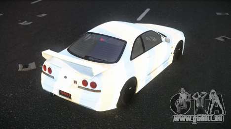 Nissan Skyline R33 GT-R Baslly S7 pour GTA 4