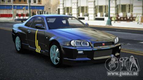 Nissan Skyline R34 Jashra S2 pour GTA 4