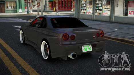 Nissan Skyline R33 Rozu für GTA 4