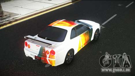Nissan Skyline R34 Olasin S9 für GTA 4