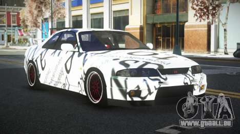 Nissan Skyline R33 Chriley S11 pour GTA 4