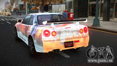 Nissan Skyline R34 Olasin S5 für GTA 4