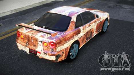 Nissan Skyline R34 Jashra S6 pour GTA 4