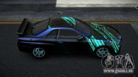 Nissan Skyline R34 Jashra S1 für GTA 4