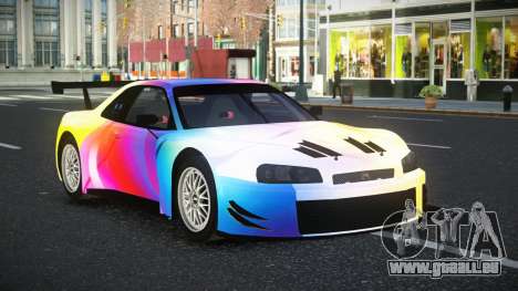 Nissan Skyline R34 Japhli S12 pour GTA 4