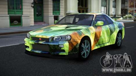 Nissan Skyline R34 Jashra S9 für GTA 4