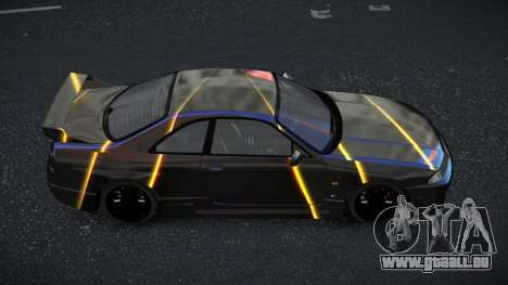 Nissan Skyline R33 GT-R Baslly S9 pour GTA 4