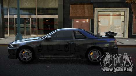 Nissan Skyline R34 Olasin S14 pour GTA 4