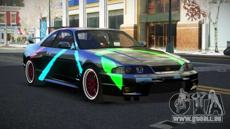 Nissan Skyline R33 Chriley S14 pour GTA 4