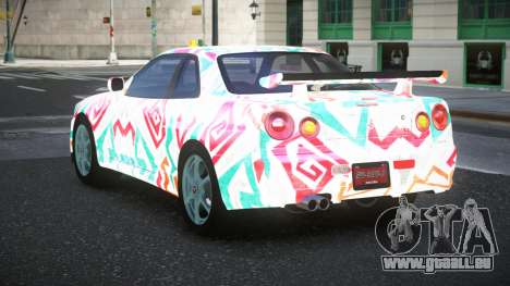 Nissan Skyline R34 Jashra S8 für GTA 4