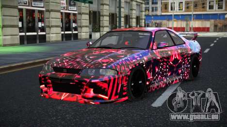 Nissan Skyline R33 GT-R Baslly S4 für GTA 4