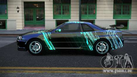 Nissan Skyline R34 Jashra S1 für GTA 4