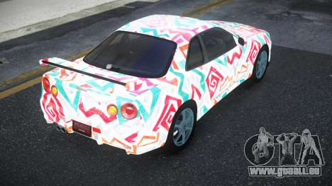 Nissan Skyline R34 Jashra S8 für GTA 4