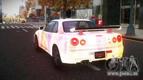 Nissan Skyline R34 Olasin S12 pour GTA 4