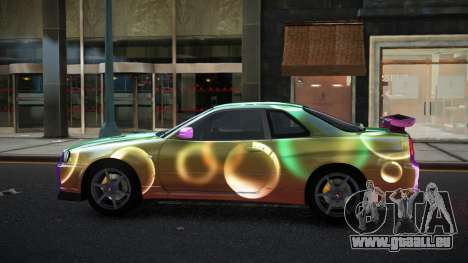 Nissan Skyline R34 Olasin S3 für GTA 4