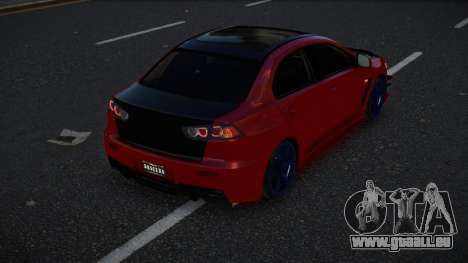 Mitsubishi Lancer Evolution X Kiyyateli für GTA 4
