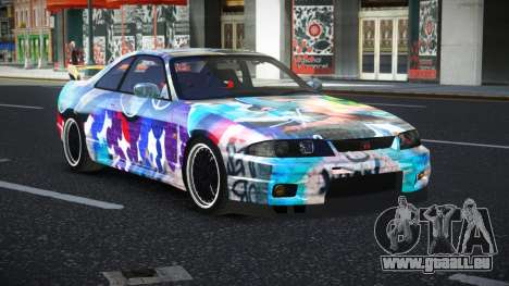 Nissan Skyline R33 Fersa S14 pour GTA 4
