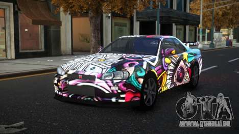 Nissan Skyline R34 Olasin S8 für GTA 4