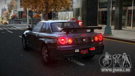 Nissan Skyline R34 Olasin S14 pour GTA 4