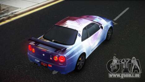 Nissan Skyline R34 Olasin S7 pour GTA 4