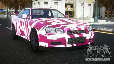 Nissan Skyline R34 Olasin S4 für GTA 4