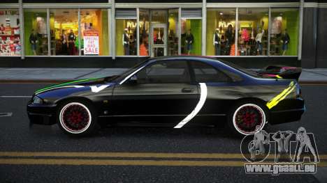 Nissan Skyline R33 Chriley S14 pour GTA 4