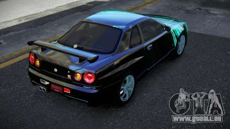 Nissan Skyline R34 Jashra S1 für GTA 4