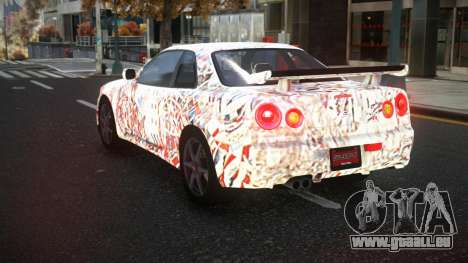 Nissan Skyline R34 Olasin S1 für GTA 4