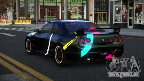 Nissan Skyline R33 Chriley S14 pour GTA 4