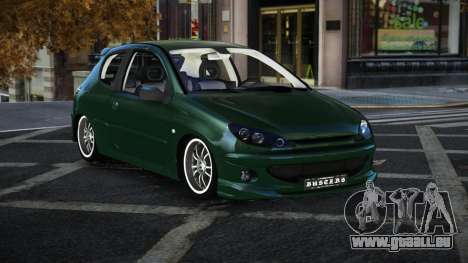Peugeot 206 Wobaneni für GTA 4