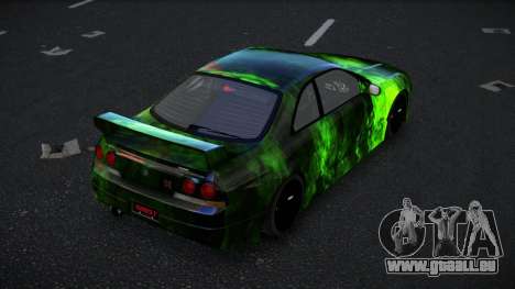 Nissan Skyline R33 GT-R Baslly S14 pour GTA 4