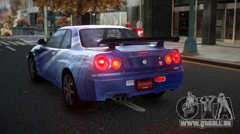 Nissan Skyline R34 Olasin S7 pour GTA 4