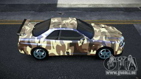 Nissan Skyline R34 Jashra S7 für GTA 4