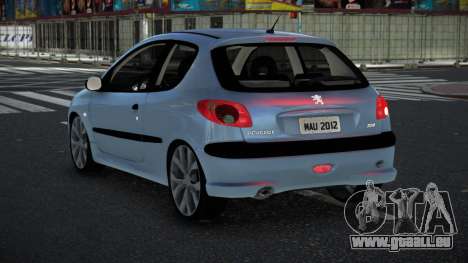 Peugeot 206 Zevhari für GTA 4