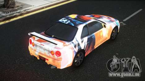 Nissan Skyline R34 Olasin S5 für GTA 4